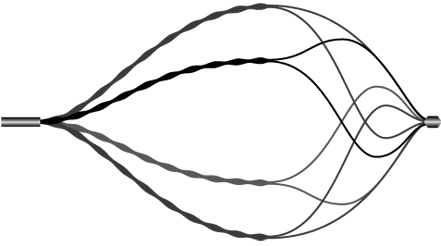 Distal tip 4x8 Khachin Basket Distal tip 4x8 Khachin Basket